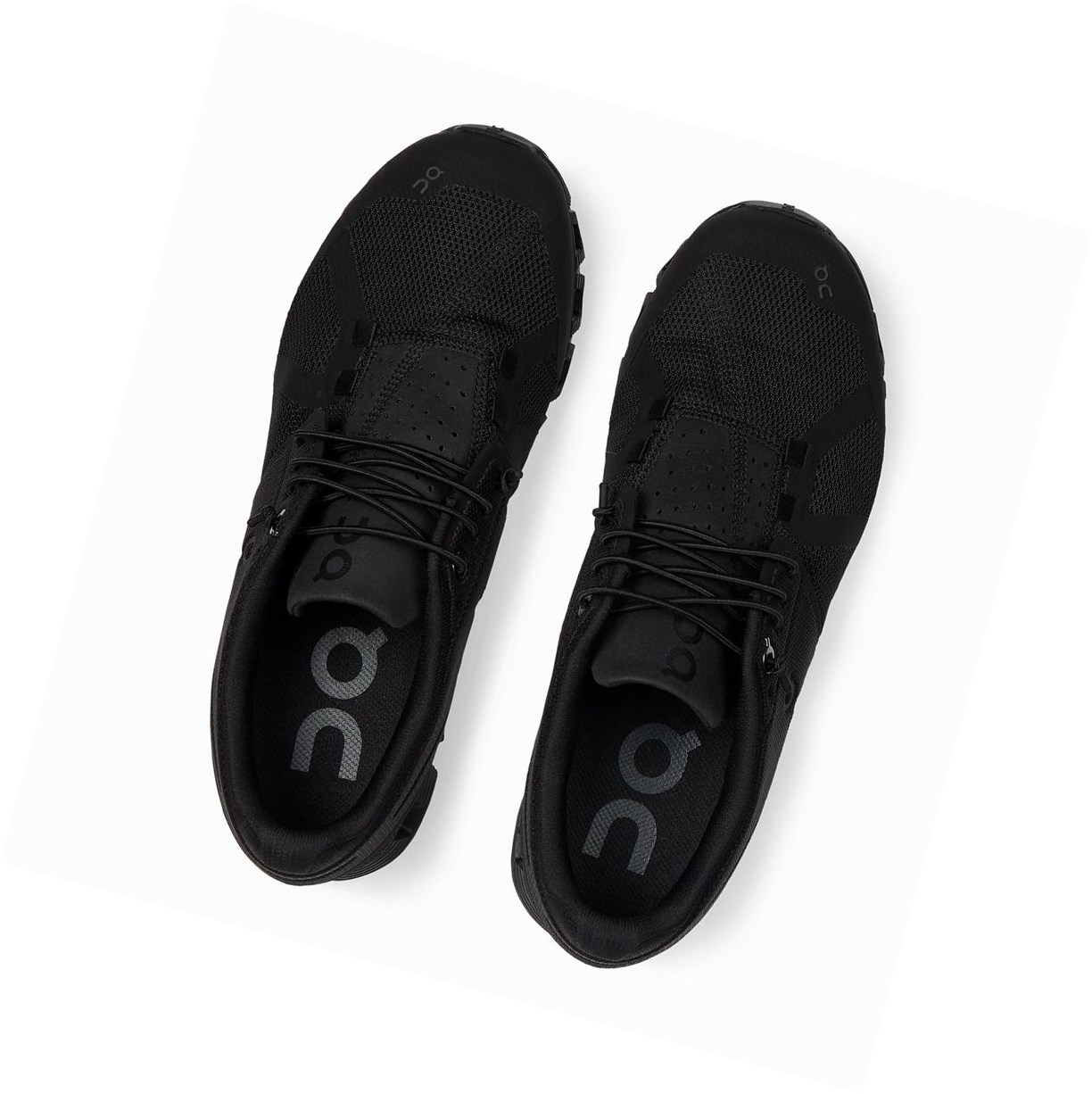 Tenis negros para correr sales